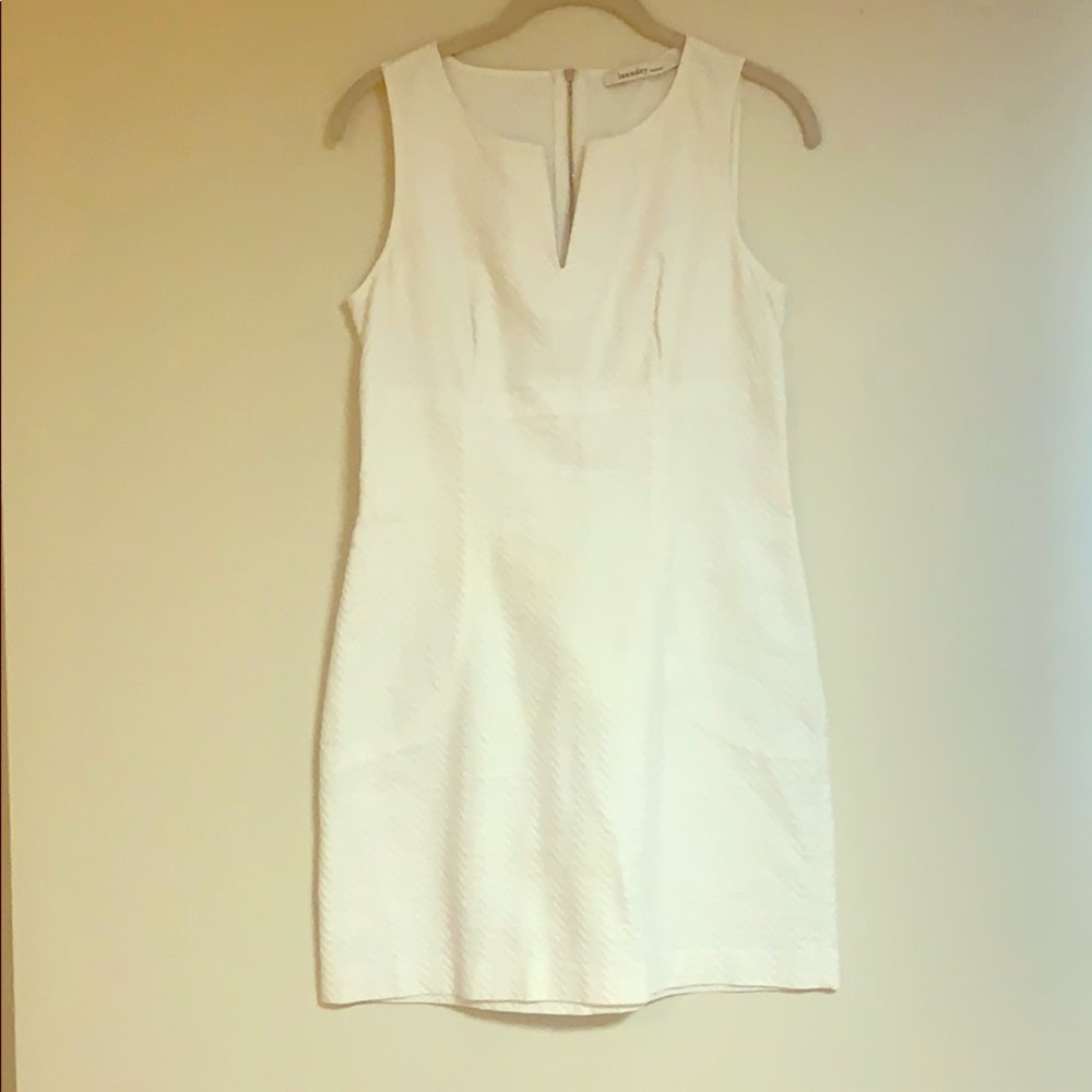 White Sheath Dress by Laundry